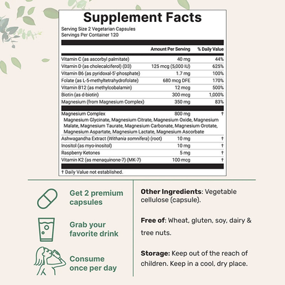 Magnesium Complex 20-in-1 for Women